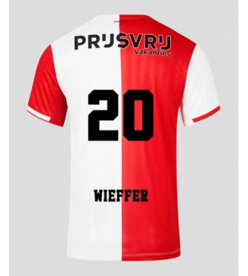 Feyenoord Mats Wieffer #20 Primera Equipación 2023-24 Manga Corta